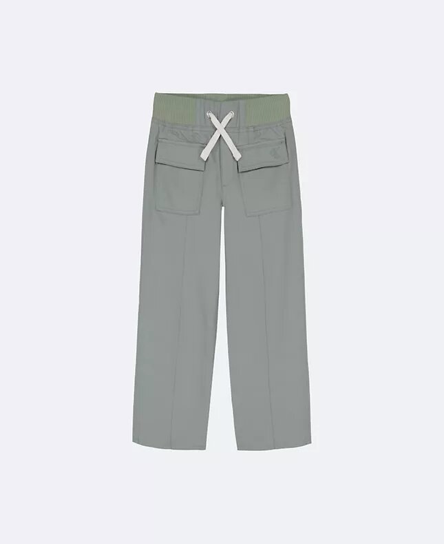 Tyttöjen twill-housut, leveä lahke Tyttöjen twill-housut, leveä lahke
