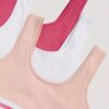 Tyttöjen Varsity-Cotton Stretch-Bralette-3-pakkaus Tyttöjen Varsity-Cotton Stretch-Bralette-3-pakkaus