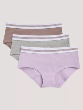 Tyttöjen Varsity Cotton Stretch Hipster-3-pakkaus