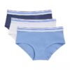 Tyttöjen Varsity Cotton Stretch Hipster-3-pakkaus Tyttöjen Varsity Cotton Stretch Hipster-3-pakkaus