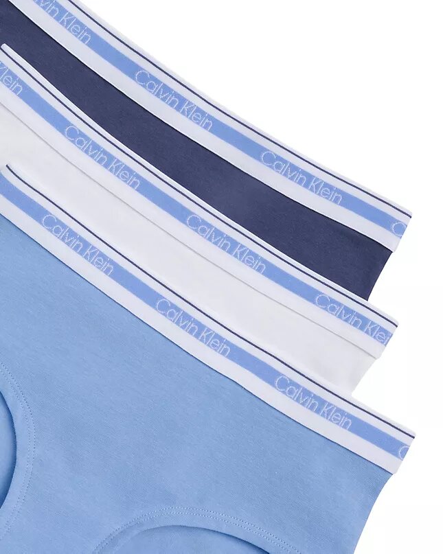 Tyttöjen Varsity Cotton Stretch Hipster-3-pakkaus Tyttöjen Varsity Cotton Stretch Hipster-3-pakkaus