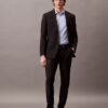Tyylikäs, joustava slim fit -paita napit edessä Tyylikäs, joustava slim fit -paita napit edessä
