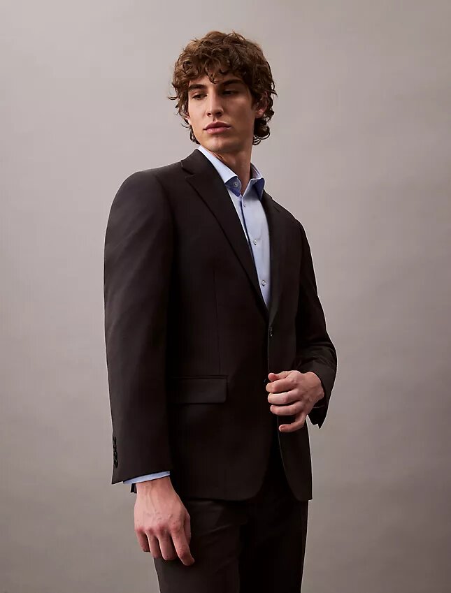 Tyylikäs, joustava slim fit -paita napit edessä Tyylikäs, joustava slim fit -paita napit edessä