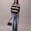Varsity Stripe Henley -yläosa Varsity Stripe Henley -yläosa