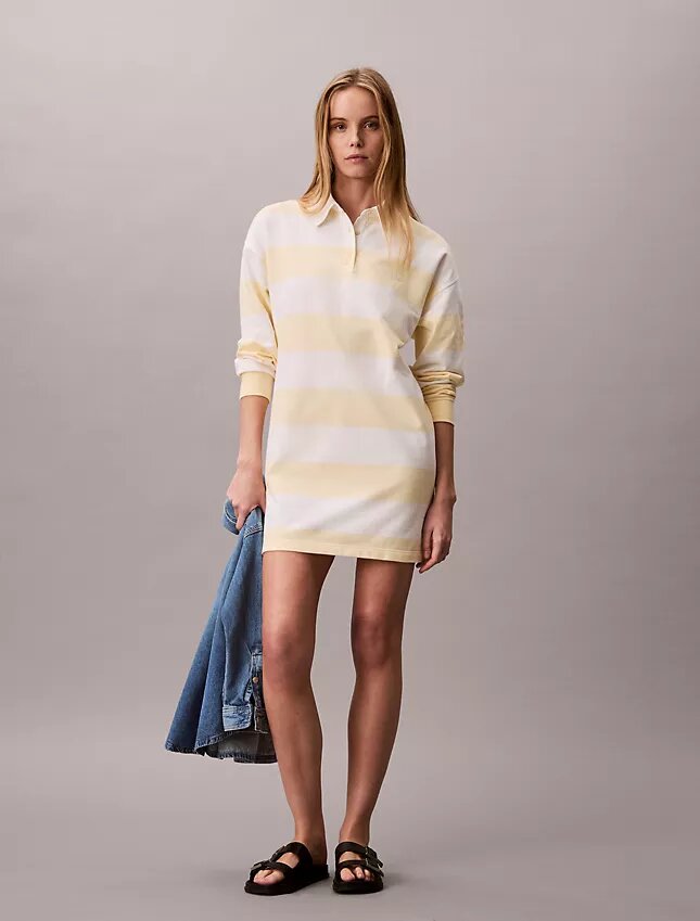 Varsity Stripe Mini Polo -mekot Varsity Stripe Mini Polo -mekot