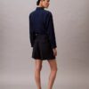 Villaseoksesta valmistetut herringbone-kuvioiset käytännölliset shortsit Villaseoksesta valmistetut herringbone-kuvioiset käytännölliset shortsit
