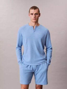 Vohvelineulottu Henley-yöpaita